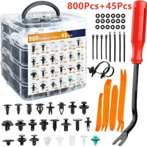 800pcs-100Pcs Car Fastener Clip Kit