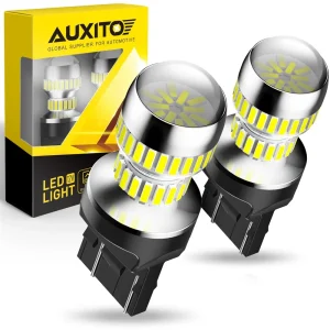 AUXITO 2Pcs 7443 W21/5W T20 LED Bulb Lights